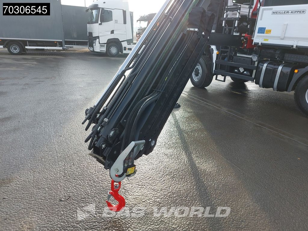 MAN TGS 28.520 6X4 NEW Palfinger PK24001 SLD 5 Kran 2-way tipper Retarder Lift+Steering Axle