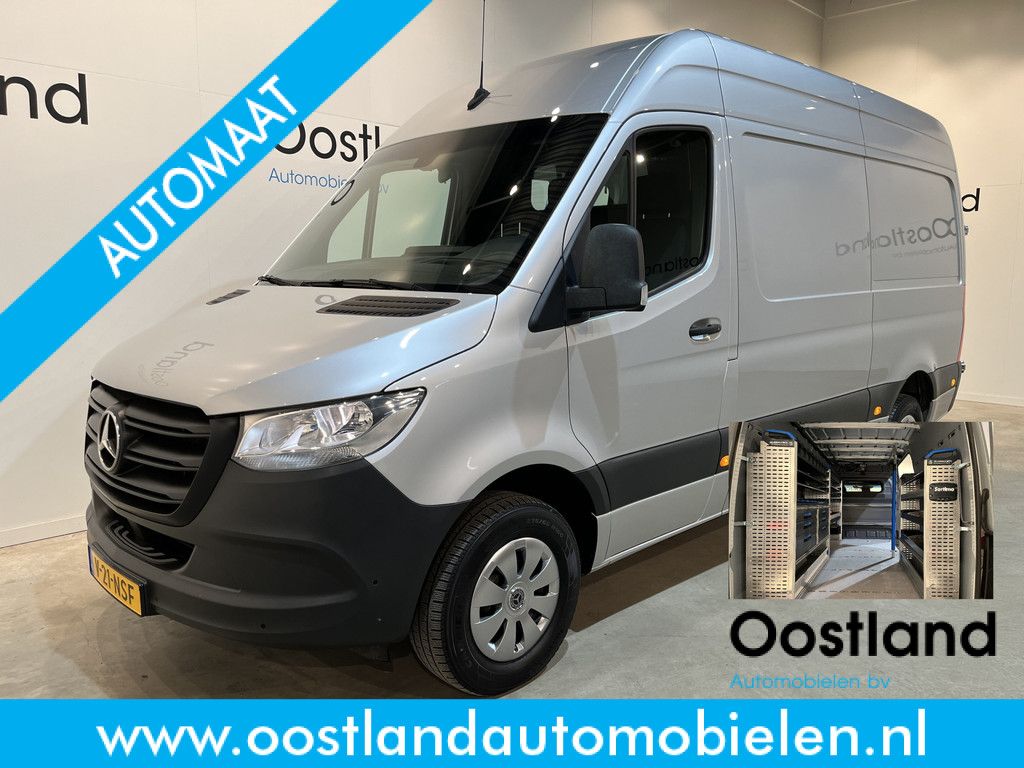 Mercedes-Benz Sprinter 317 CDI L2H2 RWD Automaat / Servicebus / Sortimo Inrichting / Euro 6 / Airco / Camera / Lier / CarPlay / Cruise Control / Navigatie / 3-Zits / 58.600 KM !!
