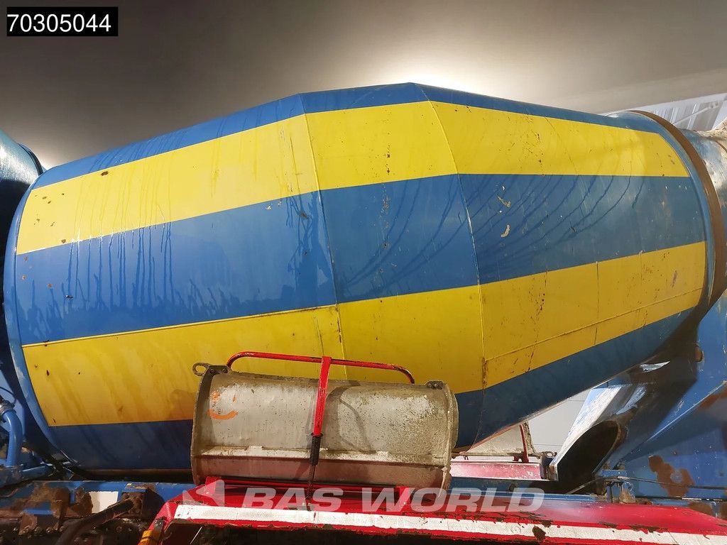 MAN TGA 26.360 6X4 7 m³ Stetter Mixer Steel suspension Big-Axle Manual Euro 4