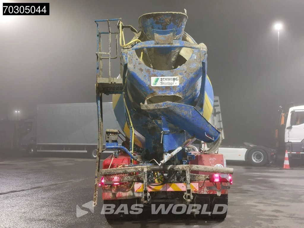 MAN TGA 26.360 6X4 7 m³ Stetter Mixer Steel suspension Big-Axle Manual Euro 4