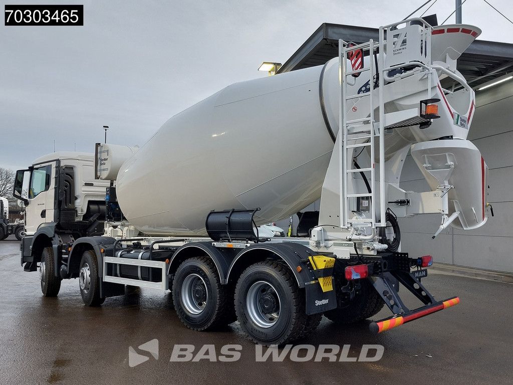 MAN TGS 41.440 8X4 NEW! 12m3 Stetter Mixer Big-Axle Steelsuspension Automatic Euro 6