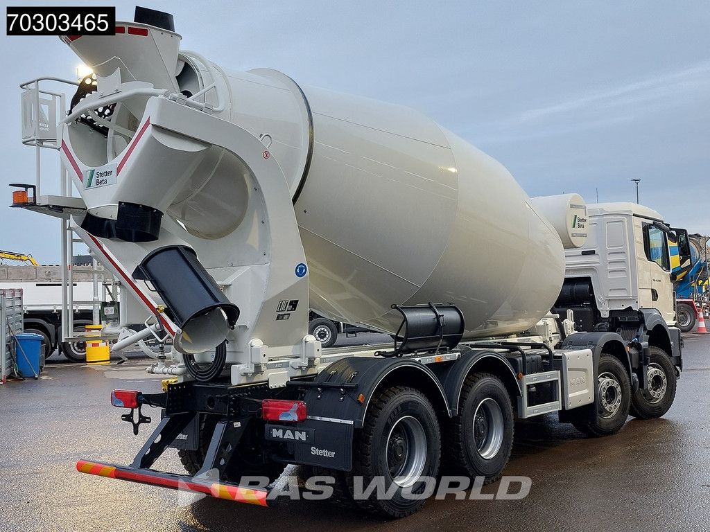 MAN TGS 41.440 8X4 NEW! 12m3 Stetter Mixer Big-Axle Steelsuspension Automatic Euro 6