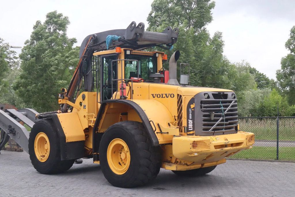 Volvo L180 F HL | HIGH-LIFT | LOG STACKER | HOLZ GRAPPLE