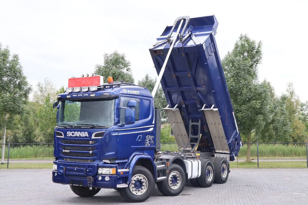 Scania R580 V8 | FULL STEEL | BIG AXLES | RETARDER | EURO 6