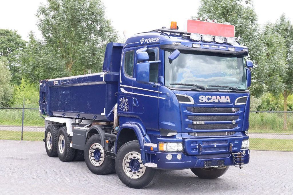 Scania R580 V8 | FULL STEEL | BIG AXLES | RETARDER | EURO 6