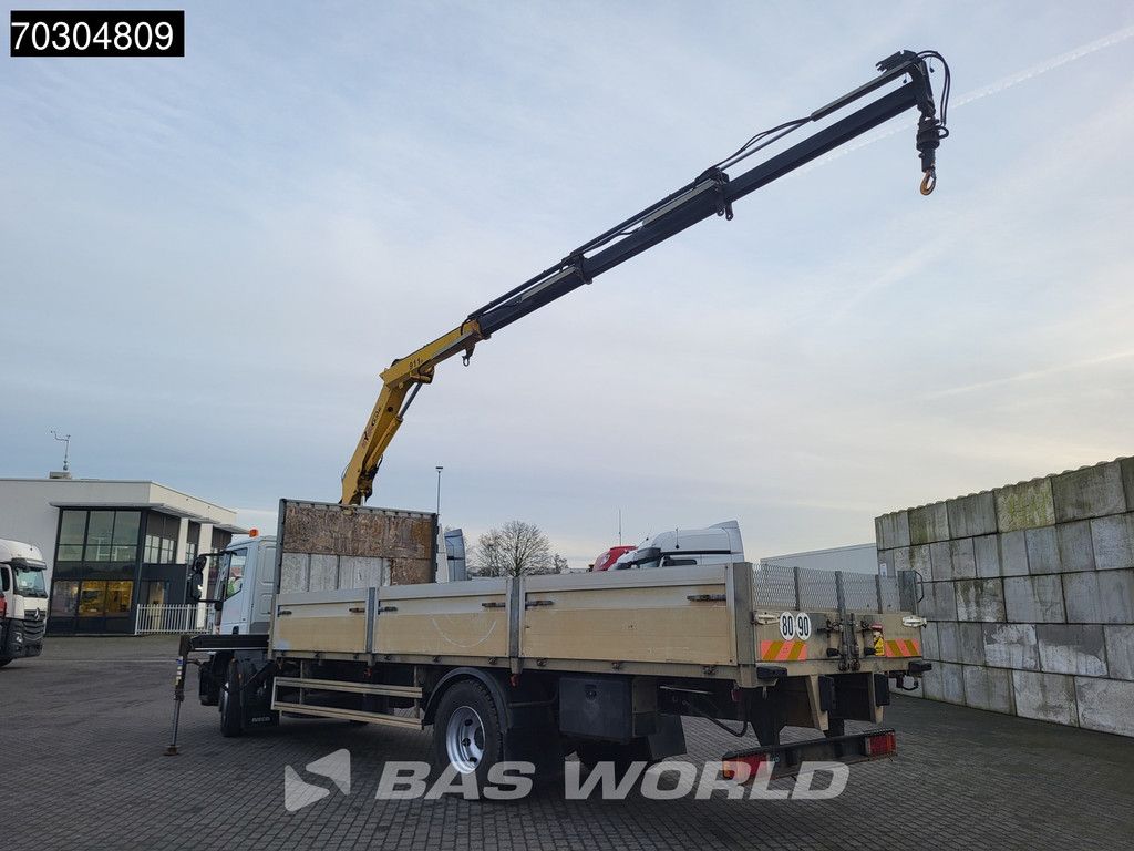 Iveco Eurocargo 160E220 4X2 HYVA V 911 3S Crane Kran Remote Manual Euro 4