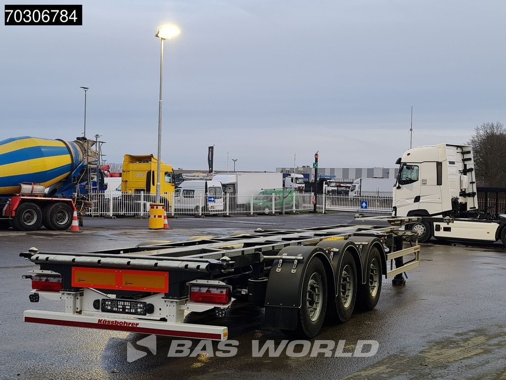 Kässbohrer XD NEW 2x20ft 40ft