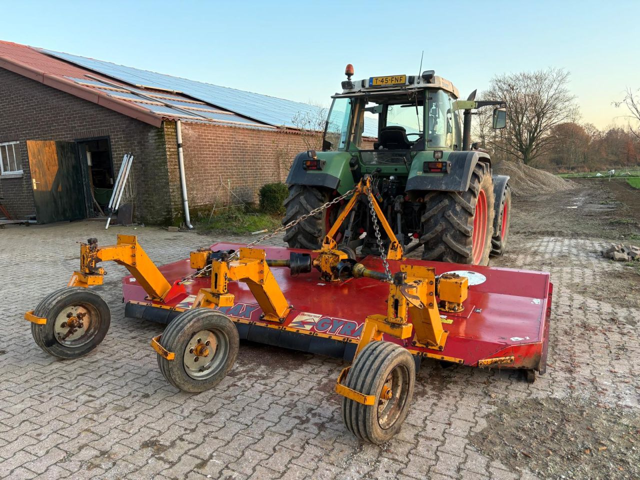 Gyrax 4200HD braakland bloter met cardanaandrijving