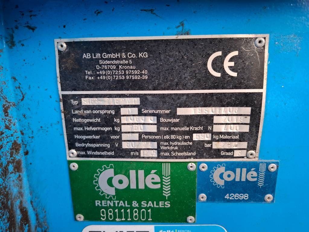 AB Lift S163-24E2WD | 2019