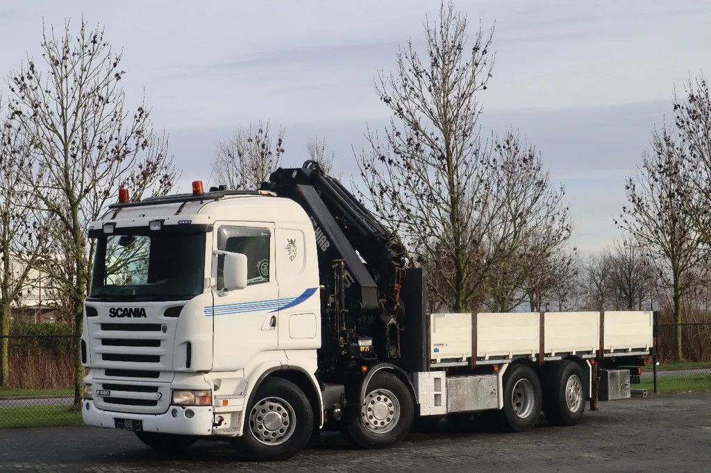 Scania R580 V8 | 8X2*6 | HIAB 422E-5 | JIB | MANUAL | RETARDER | EURO 3