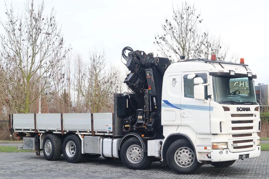 Scania R580 V8 | 8X2*6 | HIAB 422E-5 | JIB | MANUAL | RETARDER | EURO 3