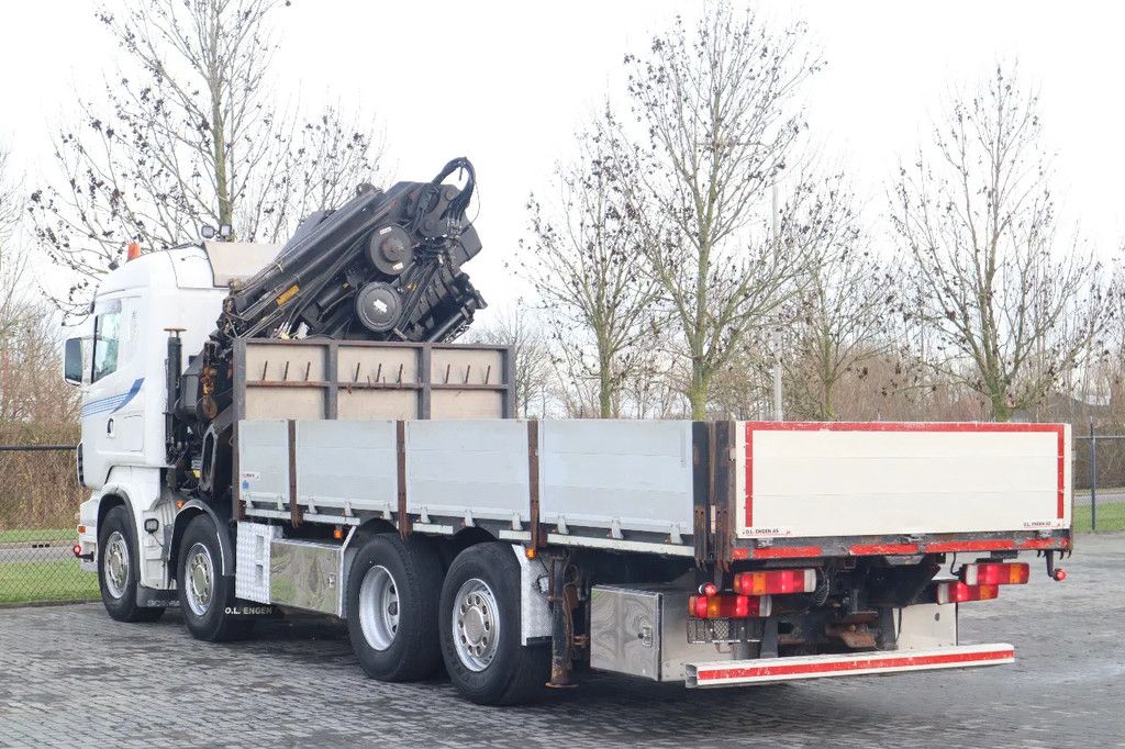 Scania R580 V8 | 8X2*6 | HIAB 422E-5 | JIB | MANUAL | RETARDER | EURO 3