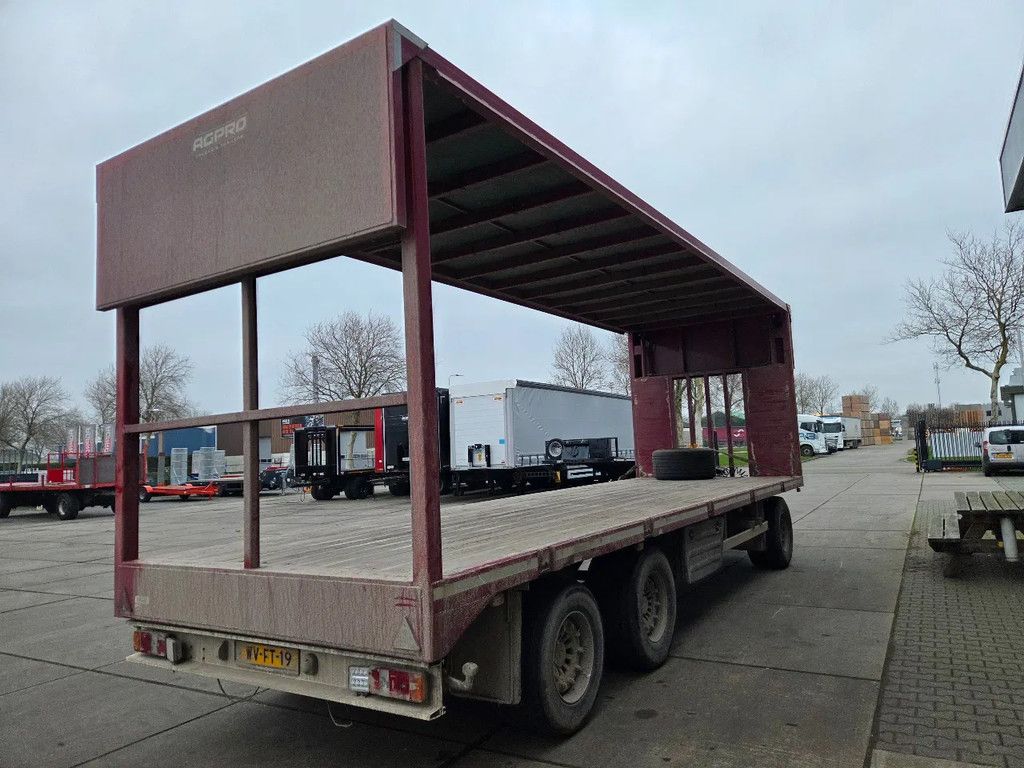 Burg 3as AGPRO hef/klemdak voor kisten transport