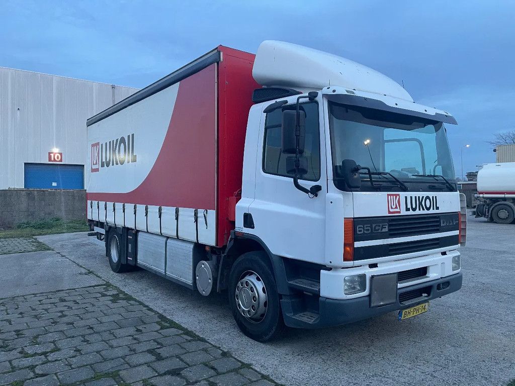 DAF CF 65.250 Euro 2 Schuifzeil / Laadklep Zeer Zeer Mooi !!