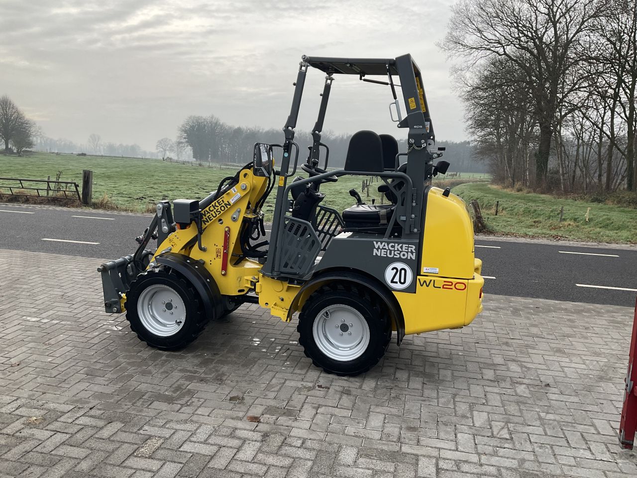 Wacker Neuson knlklader Demo