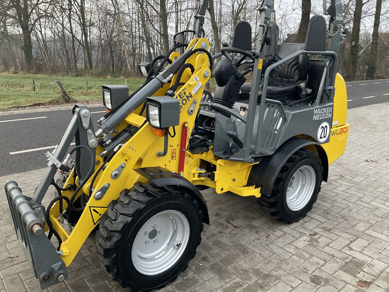 Wacker Neuson knlklader Demo