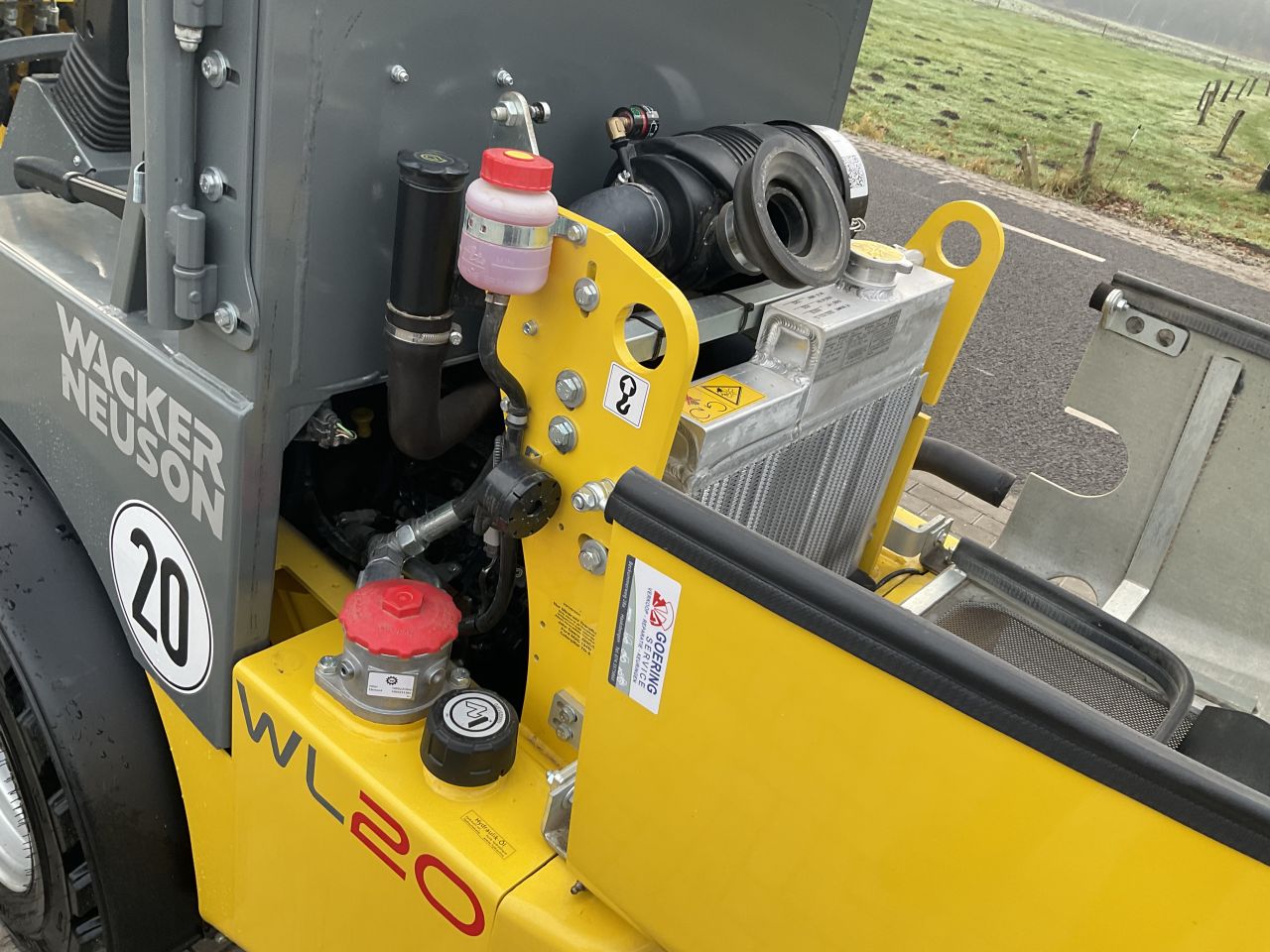 Wacker Neuson knlklader Demo