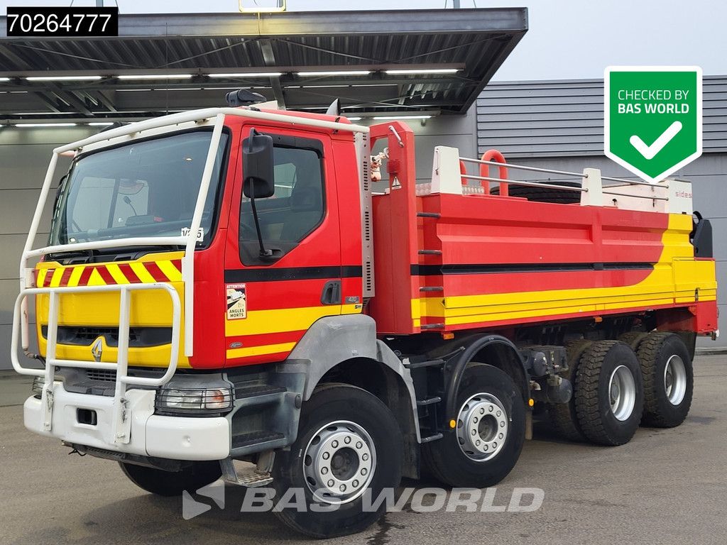 Renault Kerax 410 8X4 Telma Sides CCF 6000 Big-Axle Steelsuspension Euro 3