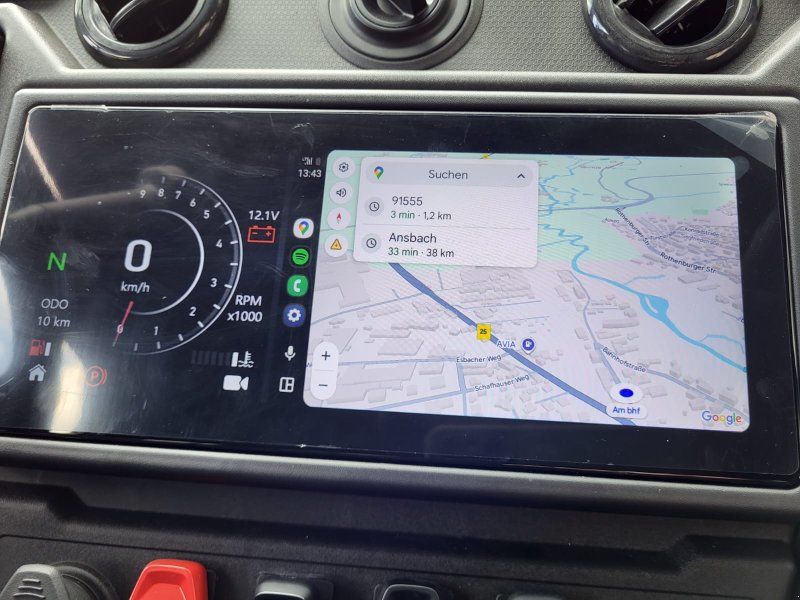 Odes LCD- Mitteldisplay  für Workcross 650 + 800 + 1000 (ABS) UTV