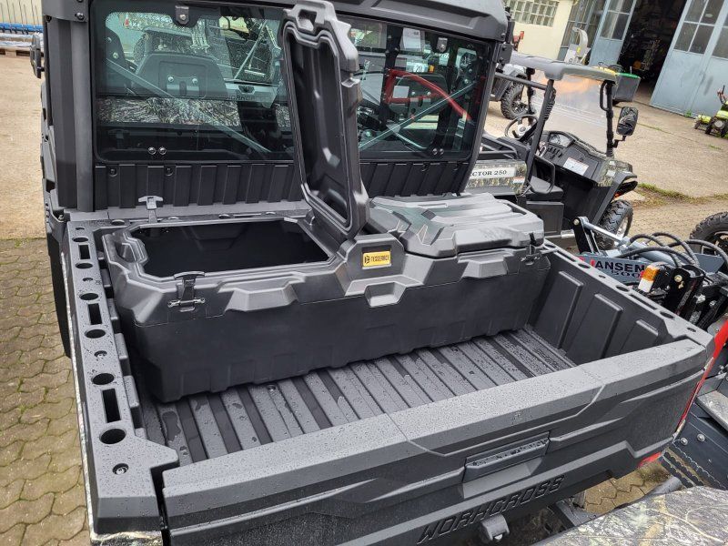 Odes Heckkoffer / Ladeflächenbox mit zwei Klappenöffnungen für Workcr