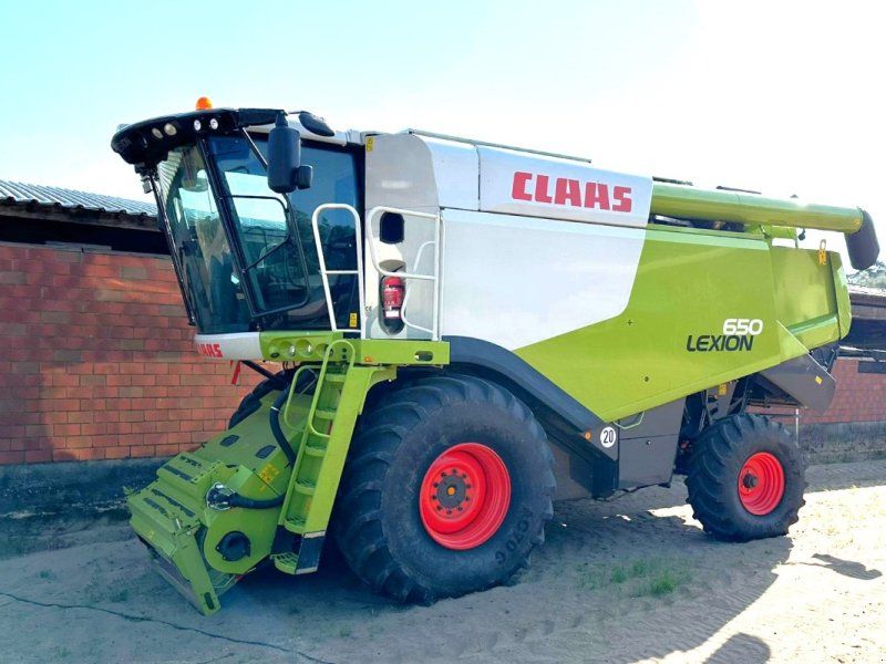 Claas Lion 650 mit Vario 770-nur 654 Trommelstunden