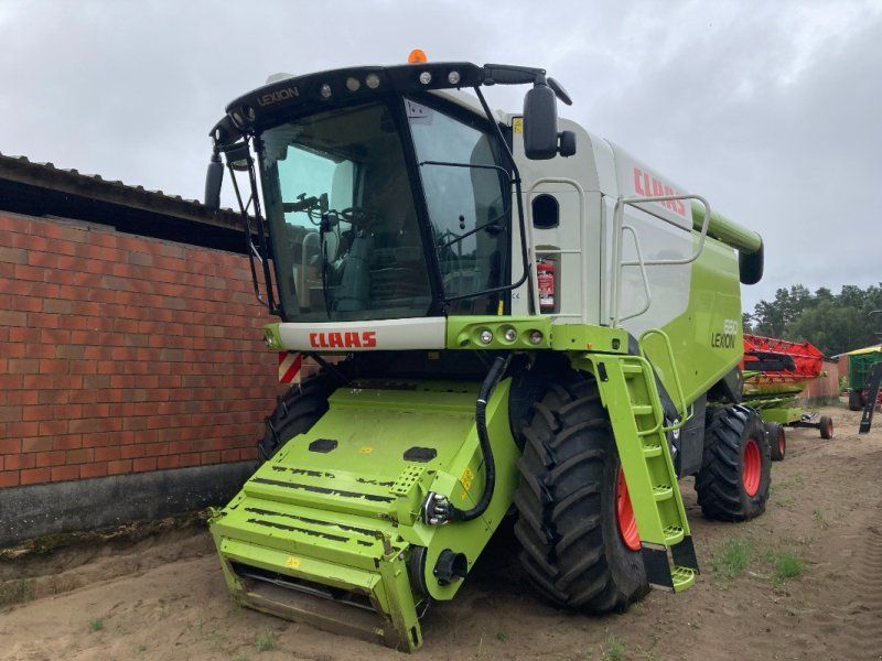 Claas Lion 650 mit Vario 770-nur 654 Trommelstunden