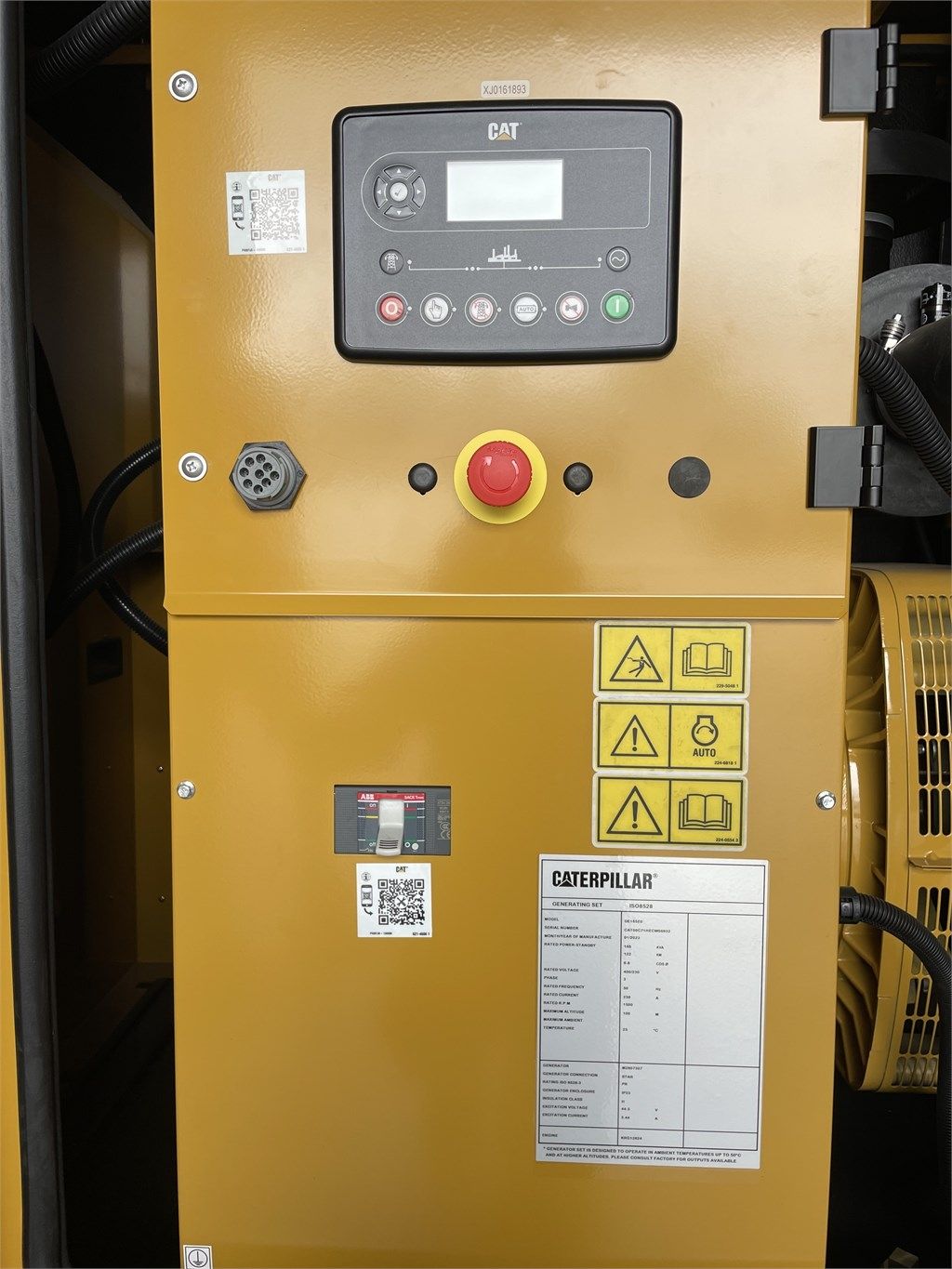 CAT DE165E0 - 165 kVA Generator - DPX-18016