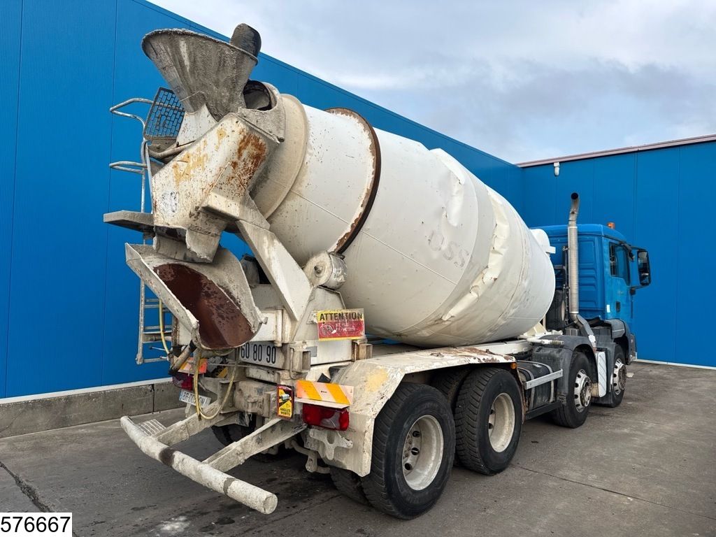 MAN TGS 32 400 8x4, EURO 5, Liebherr, 9m3, Manual transmission