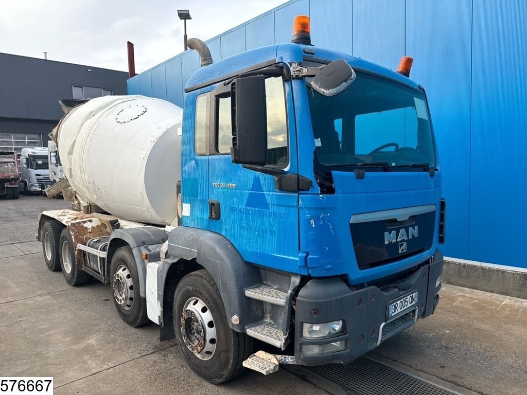 MAN TGS 32 400 8x4, EURO 5, Liebherr, 9m3, Manual transmission