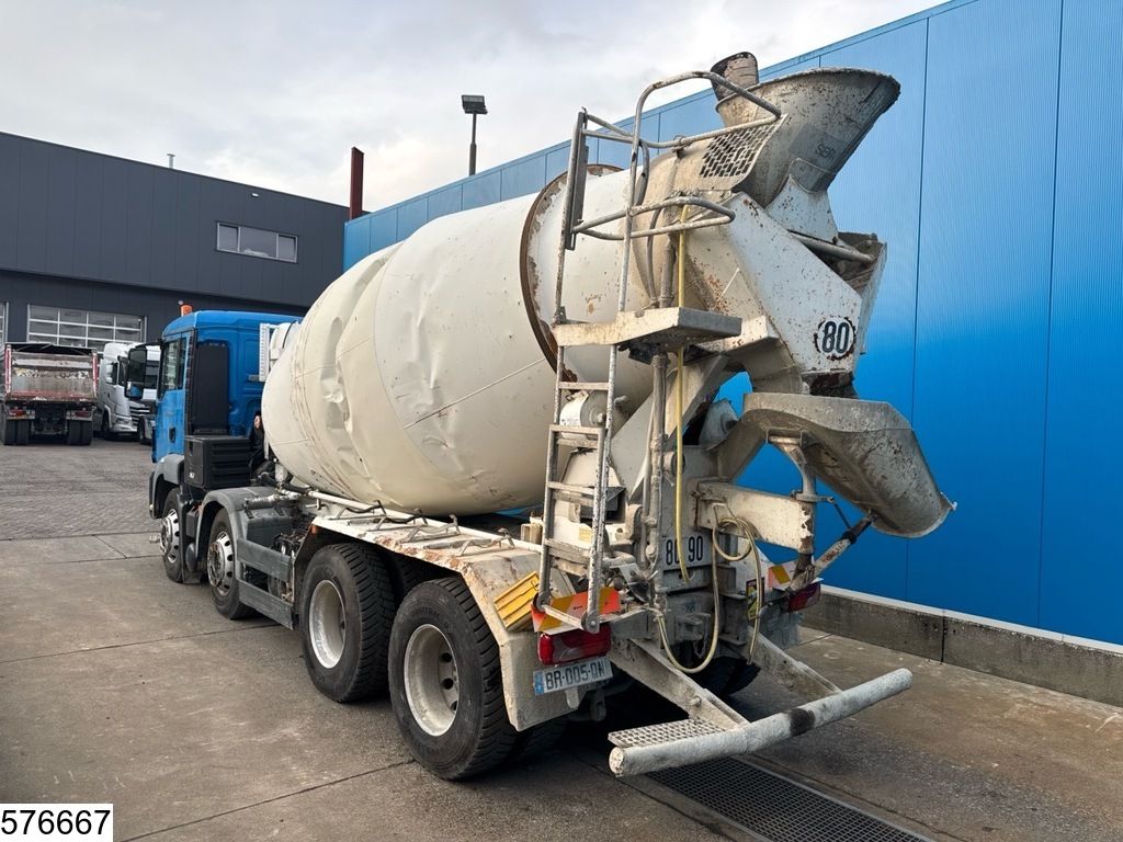 MAN TGS 32 400 8x4, EURO 5, Liebherr, 9m3, Manual transmission