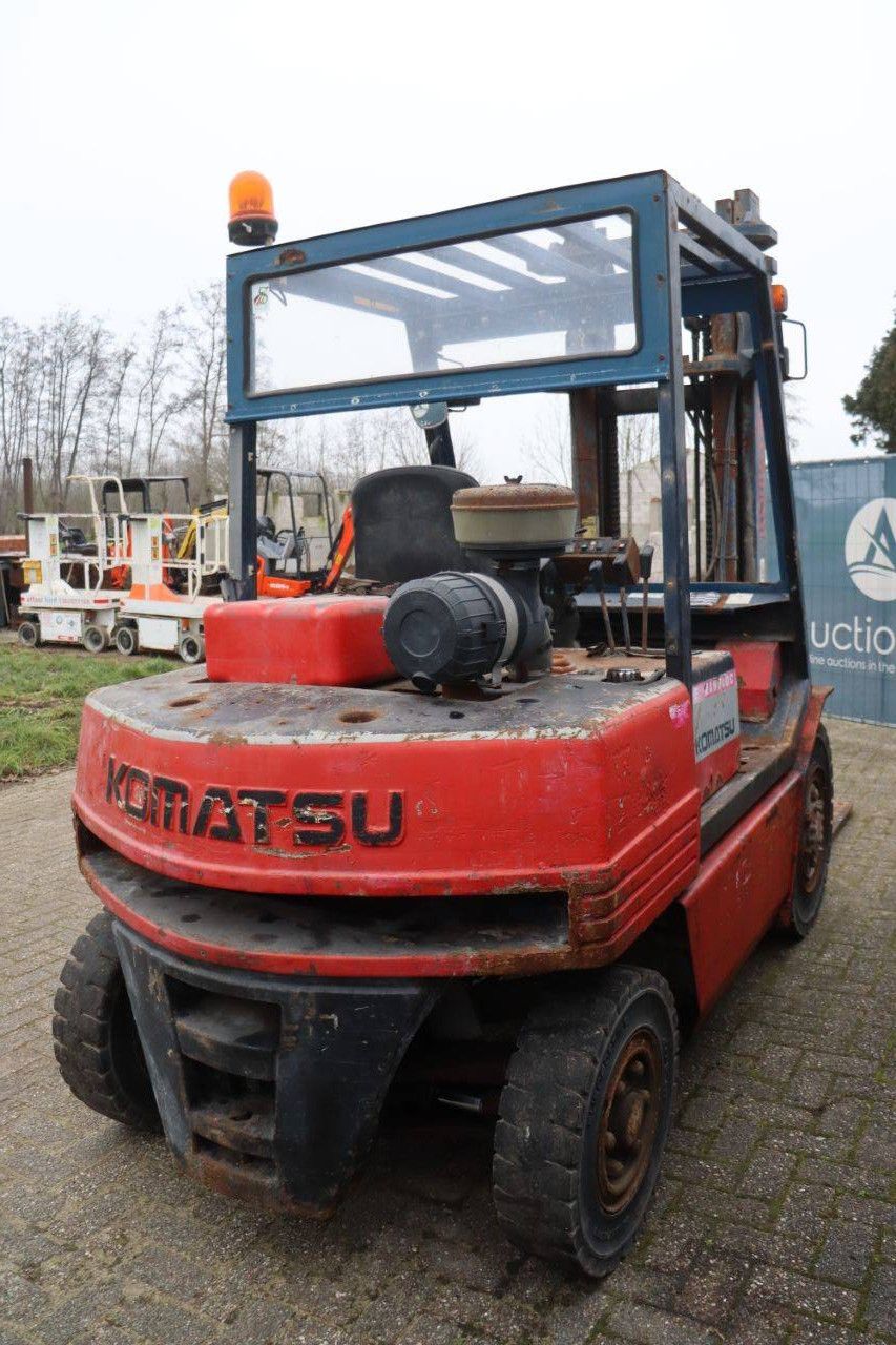 Forklift Komatsu FD35T-5E Diesel 3500kg 3.3m 1992