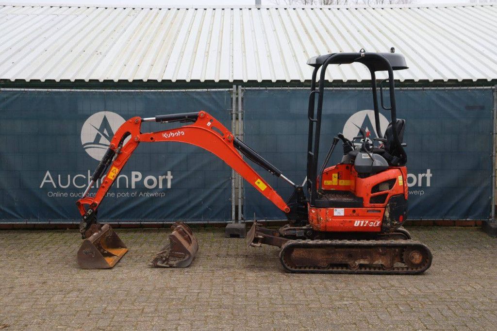 Minigraver Kubota U17-3&alpha; Diesel 11.8kW 2016