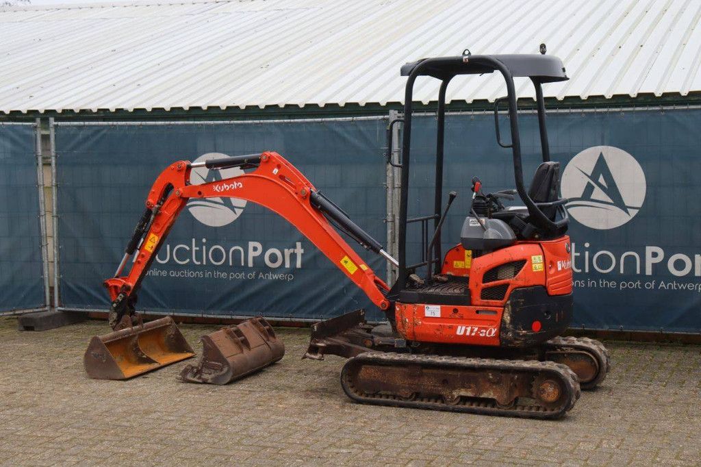 Minigraver Kubota U17-3&alpha; Diesel 11.8kW 2016