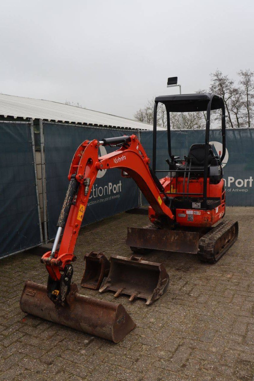 Minigraver Kubota U17-3&alpha; Diesel 11.8kW 2016