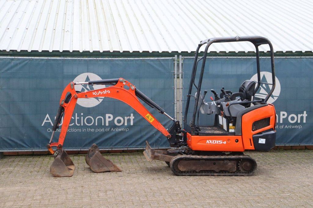 Mini excavator Kubota KX015-4 Diesel 9.6kW 2016