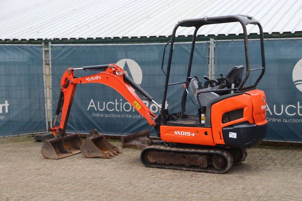 Mini excavator Kubota KX015-4 Diesel 9.6kW 2016