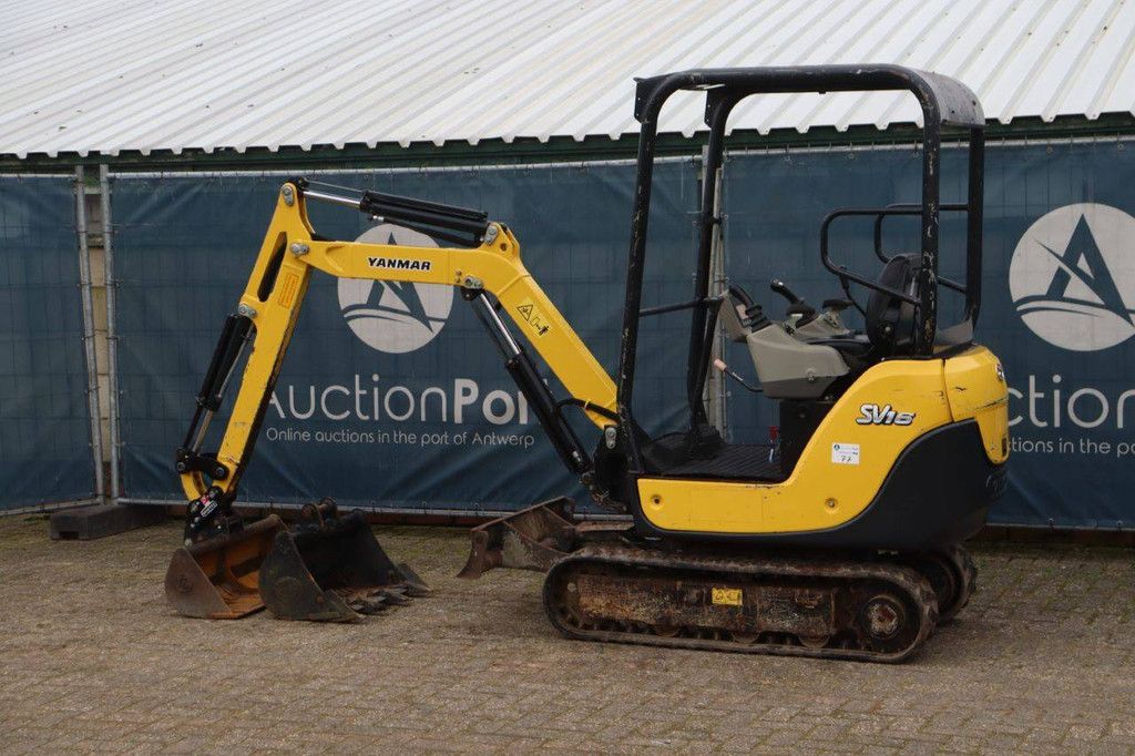 Minibagger Yanmar SV16 Diesel 12kW 2016
