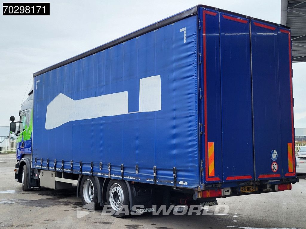 Scania R R410 6X2 NL-Truck Curtainsider Lift+steering axle Automatic Euro 6