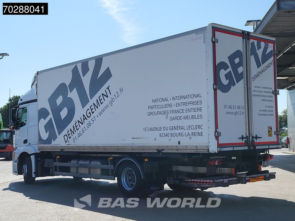 Mercedes Actros 1842 4X2 19tonner BDF box Ladebordwand Navi Automatic Euro 6