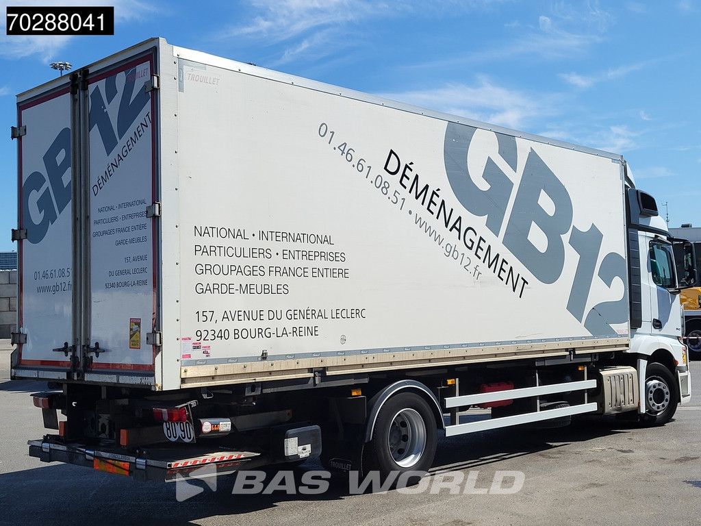 Mercedes Actros 1842 4X2 19tonner BDF box Ladebordwand Navi Automatic Euro 6