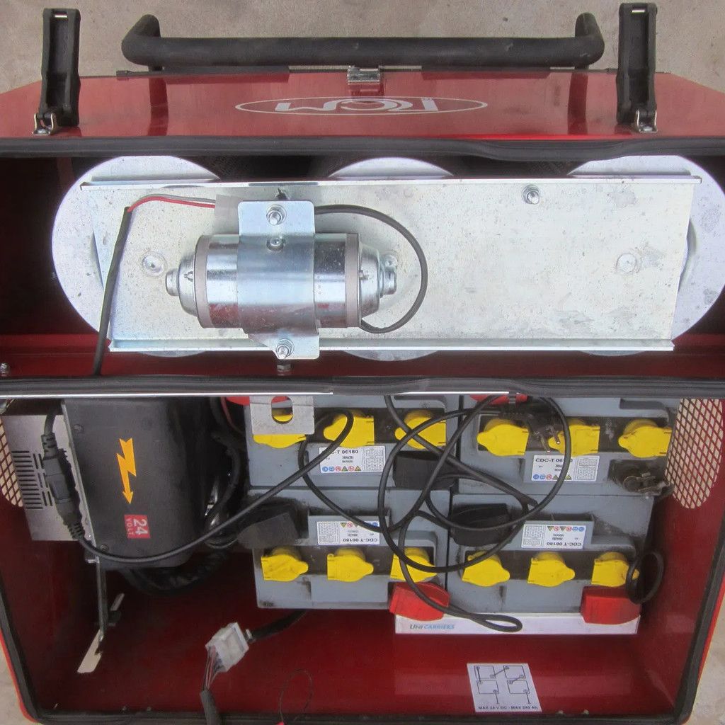 RCM Veegmachine zit-veeg RCM Slalom.