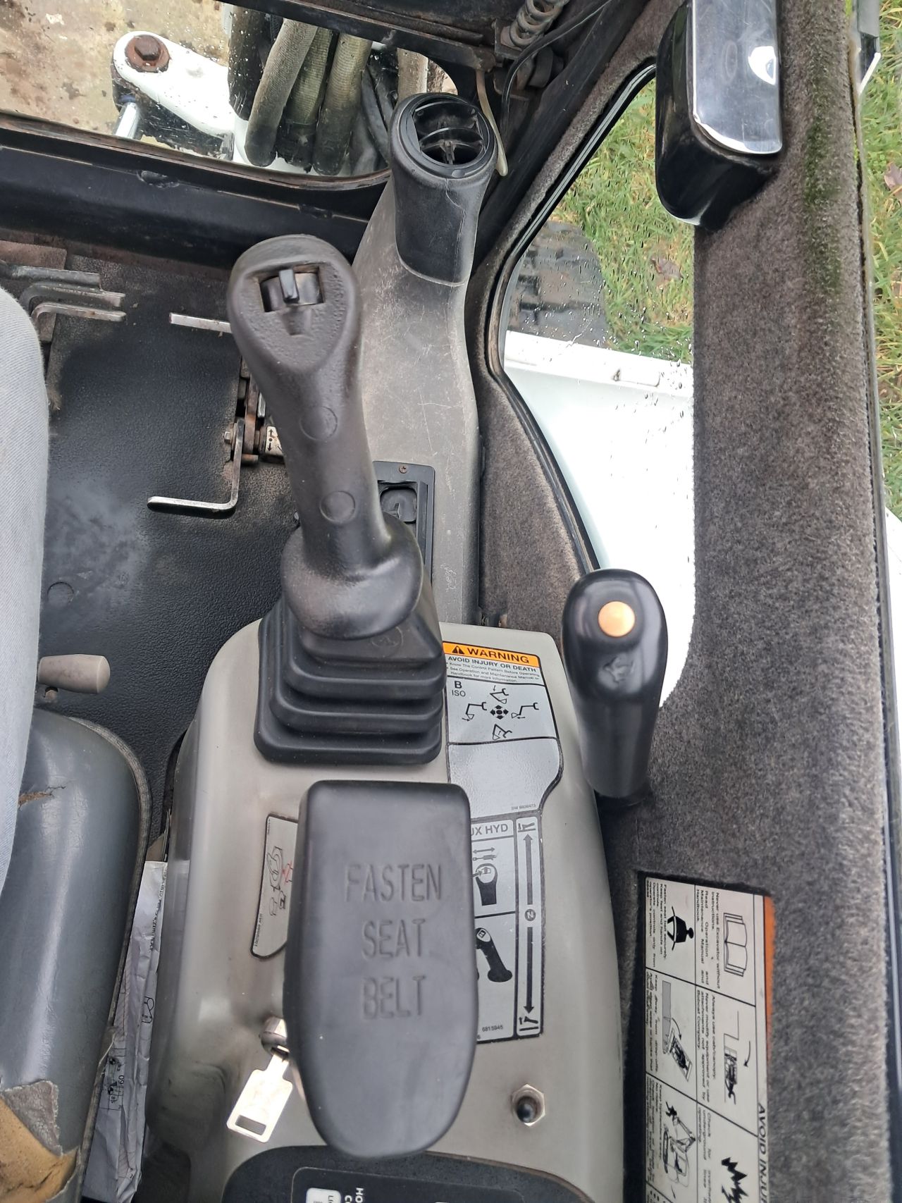 Minigraver Bobcat 328 / Sloop-sorteer / Minigraver/ Graafmachine