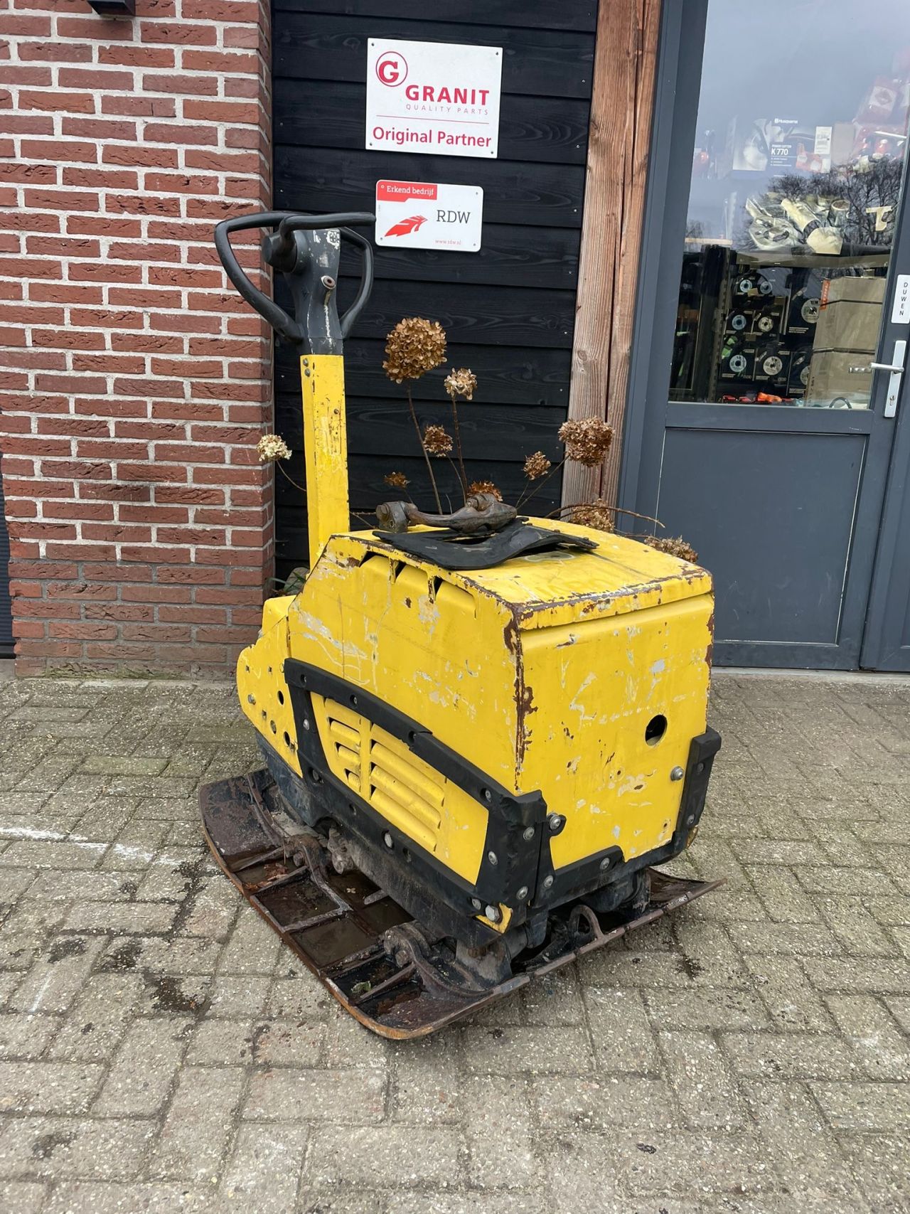 Bomag BPR55/65 trilplaat