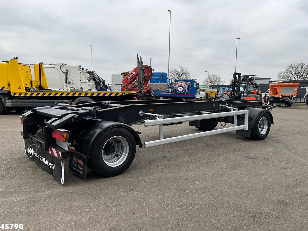 HUFFERMAN 2-assige containeraanhangwagen
