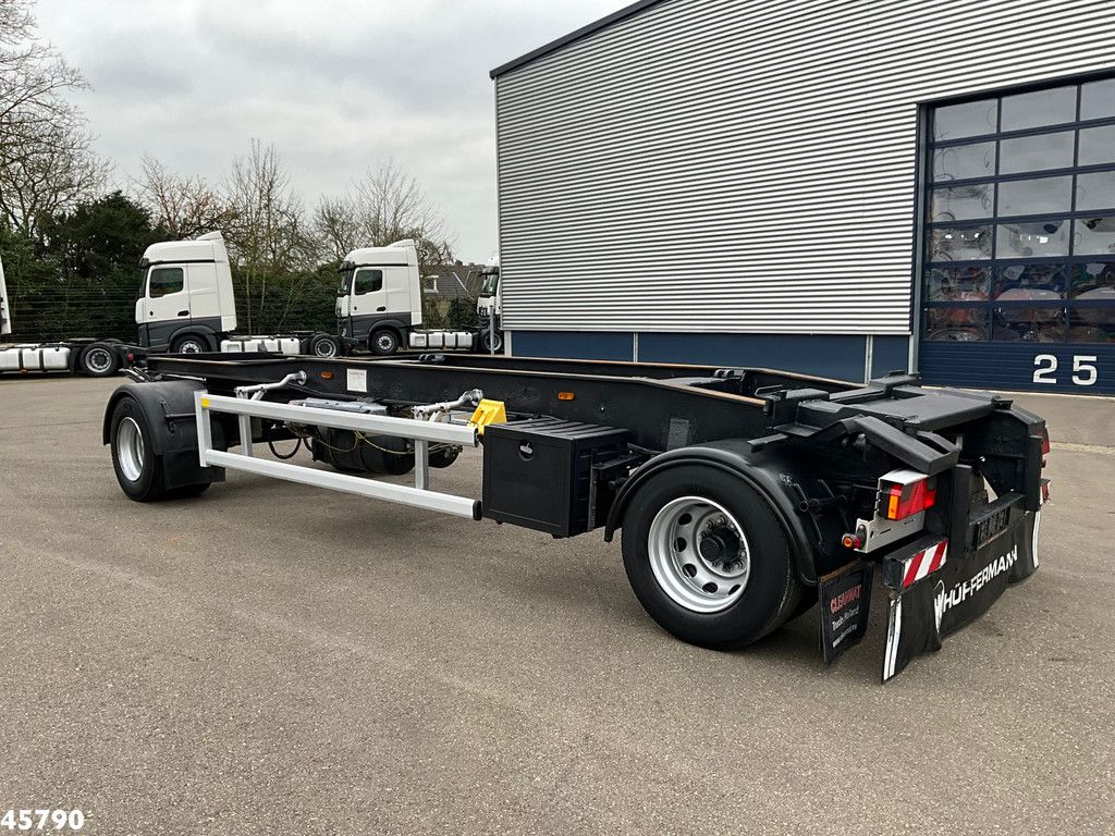 HUFFERMAN 2-assige containeraanhangwagen