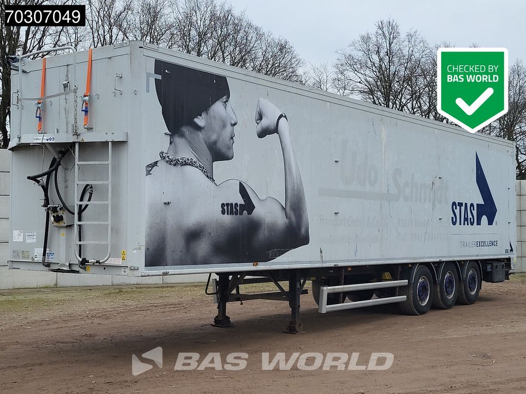 STAS S300ZX 3 axles 92m3 Lifting Axle 10mm