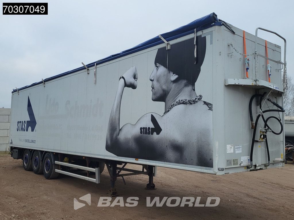 STAS S300ZX 3 axles 92m3 Lifting Axle 10mm