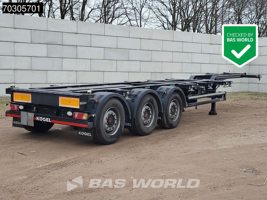 Kögel S24-2 3 Achsen Multi Lifting Axle