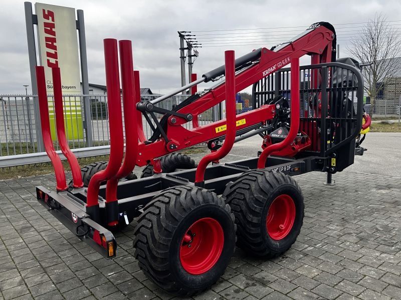 Krpan RÜCKEWAGEN GP 8 DF + GD 6,6 K