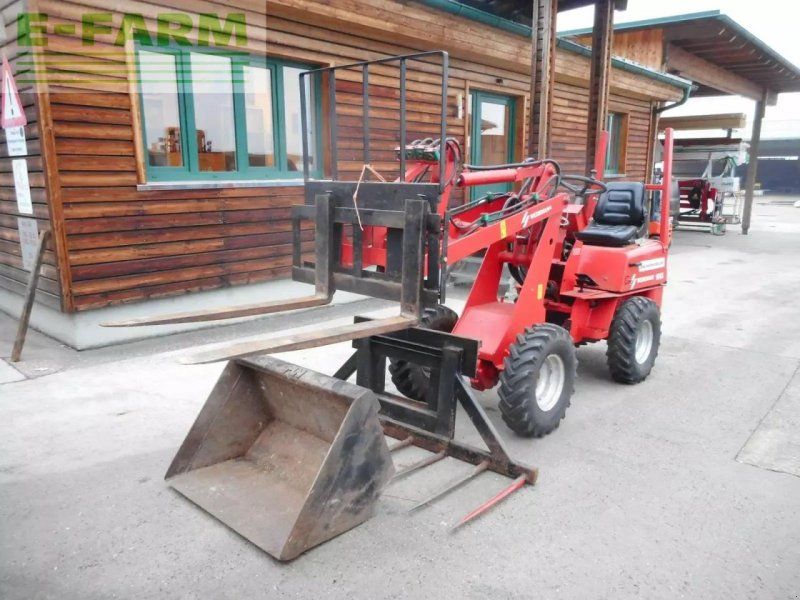 Weidemann 1013 mit 3 anbaugeräte